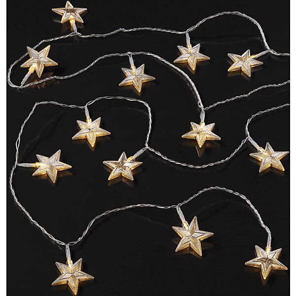 HELLUM LED-Lichterkette mit Sternen 576085
